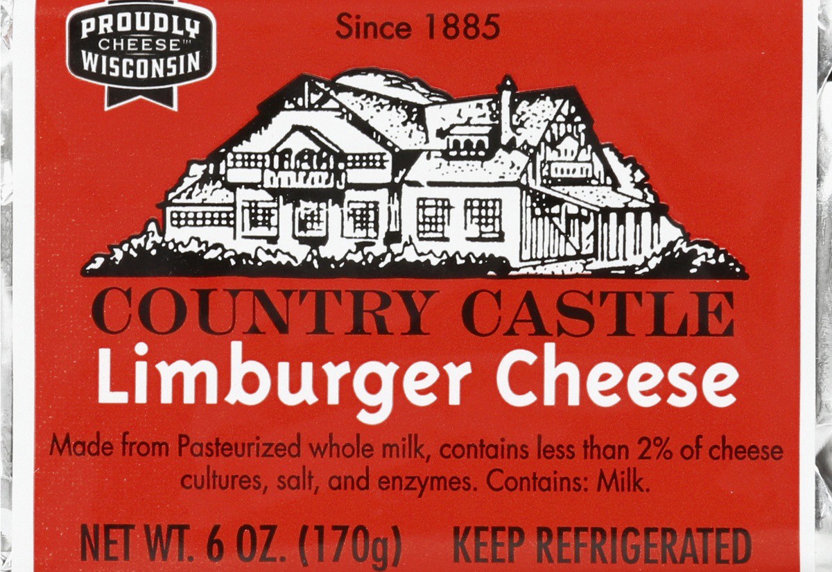 slide 3 of 8, Country Castle Limburger Foil, 6 oz