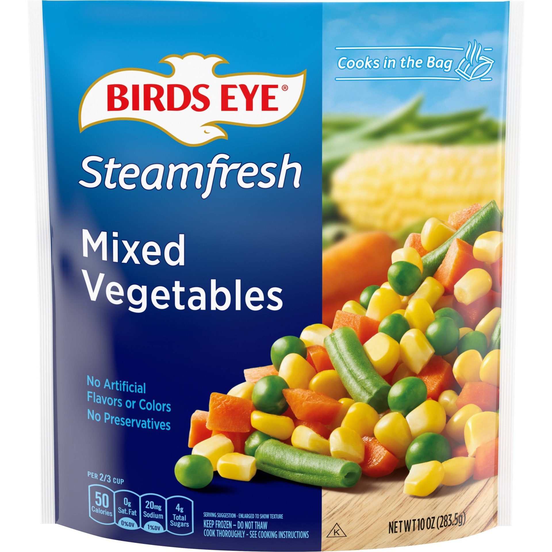 slide 1 of 2, Birds Eye Steamfresh Selects Frozen Mixed Vegetables, 12 oz