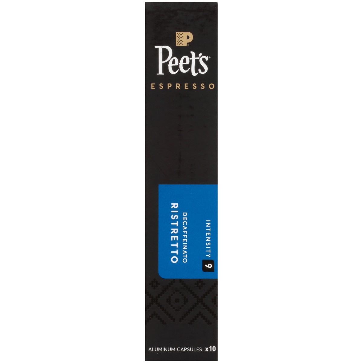 slide 3 of 9, Peet's Coffee, Ristretto Decaffeinated (Intensity 9) Medium Roast Capsules - 10ct Capsules, 10 ct