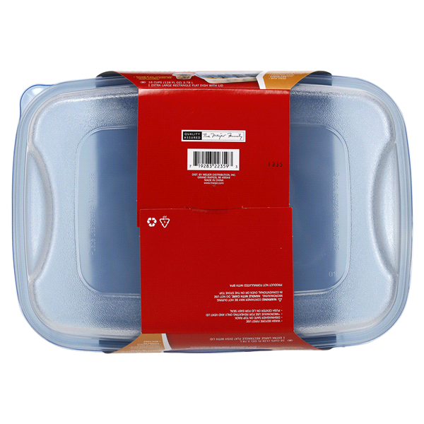 slide 8 of 9, Meijer Storage Containers, Extra Large Rectangle, 128 oz