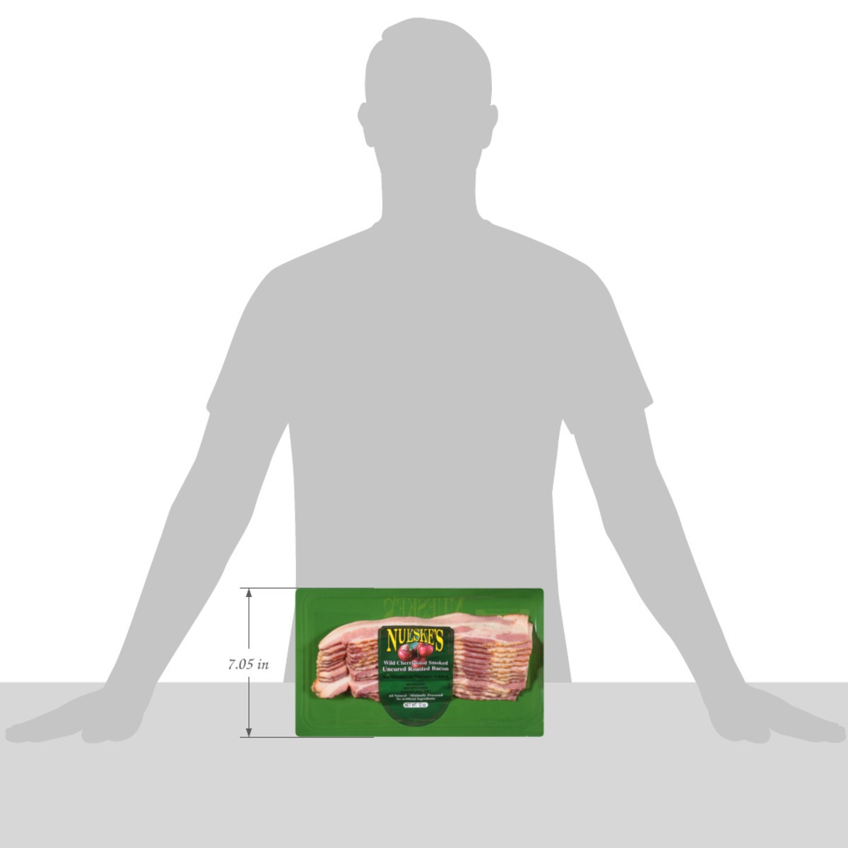 slide 10 of 14, Nueske's Wild Cherrywood Smoked Uncured Bacon, 12 oz