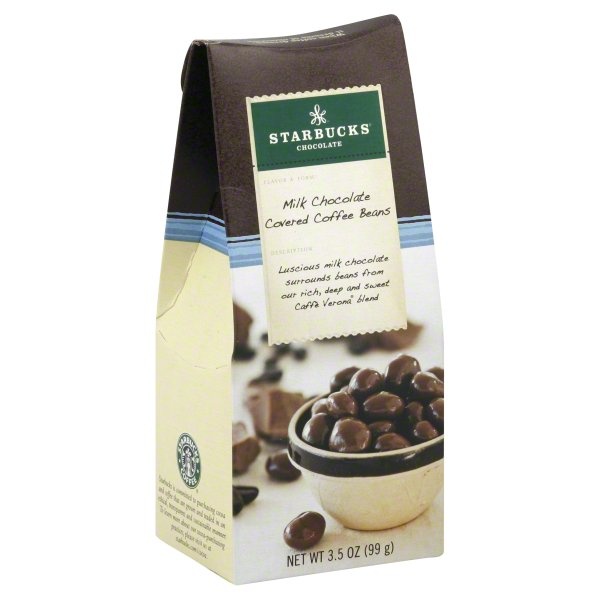 Starbucks Coffee Beans, Milk Chocolate Covered 3.5 oz Shipt