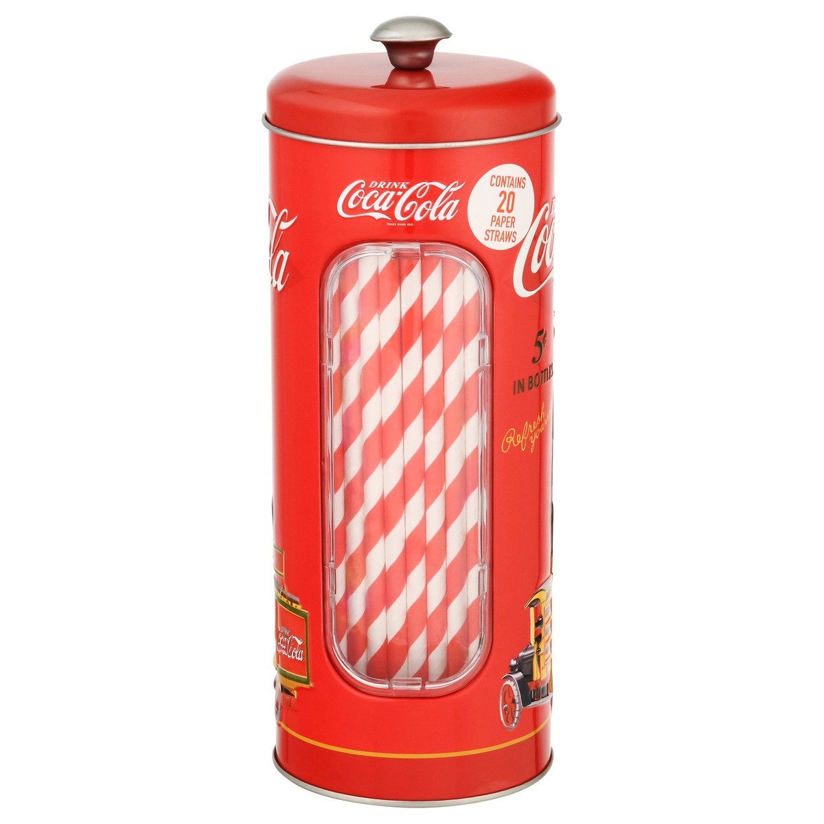 slide 4 of 9, Coca-Cola Coke Straw Holder - 20 ct, 20 ct