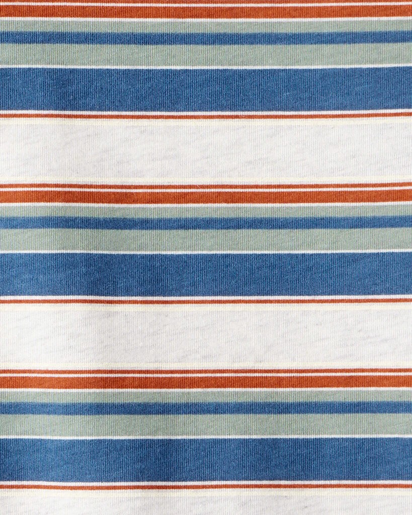 slide 2 of 2, Carter's Carters Boys Striped Long-Sleeve Tee Multi M, 1 ct