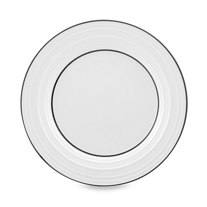 slide 1 of 1, Mikasa Swirl Banded Salad Plate, 1 ct