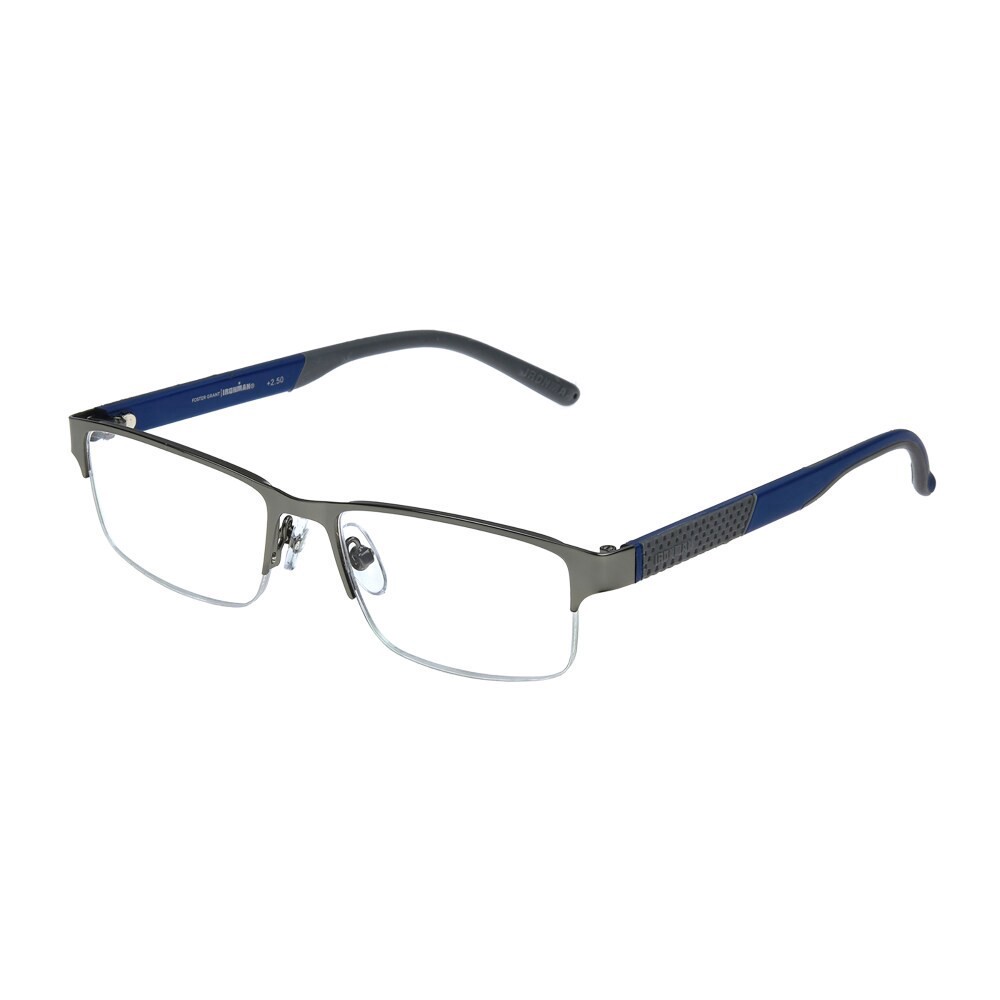 slide 2 of 3, Foster Grant IM1001 Reader Glasses - Blue, 1 ct
