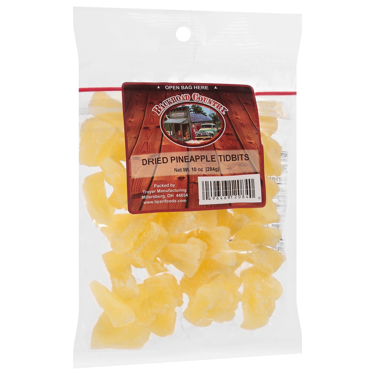slide 3 of 9, Backroad Country Dried Pineapple Tidbits 10 oz, 1 ct