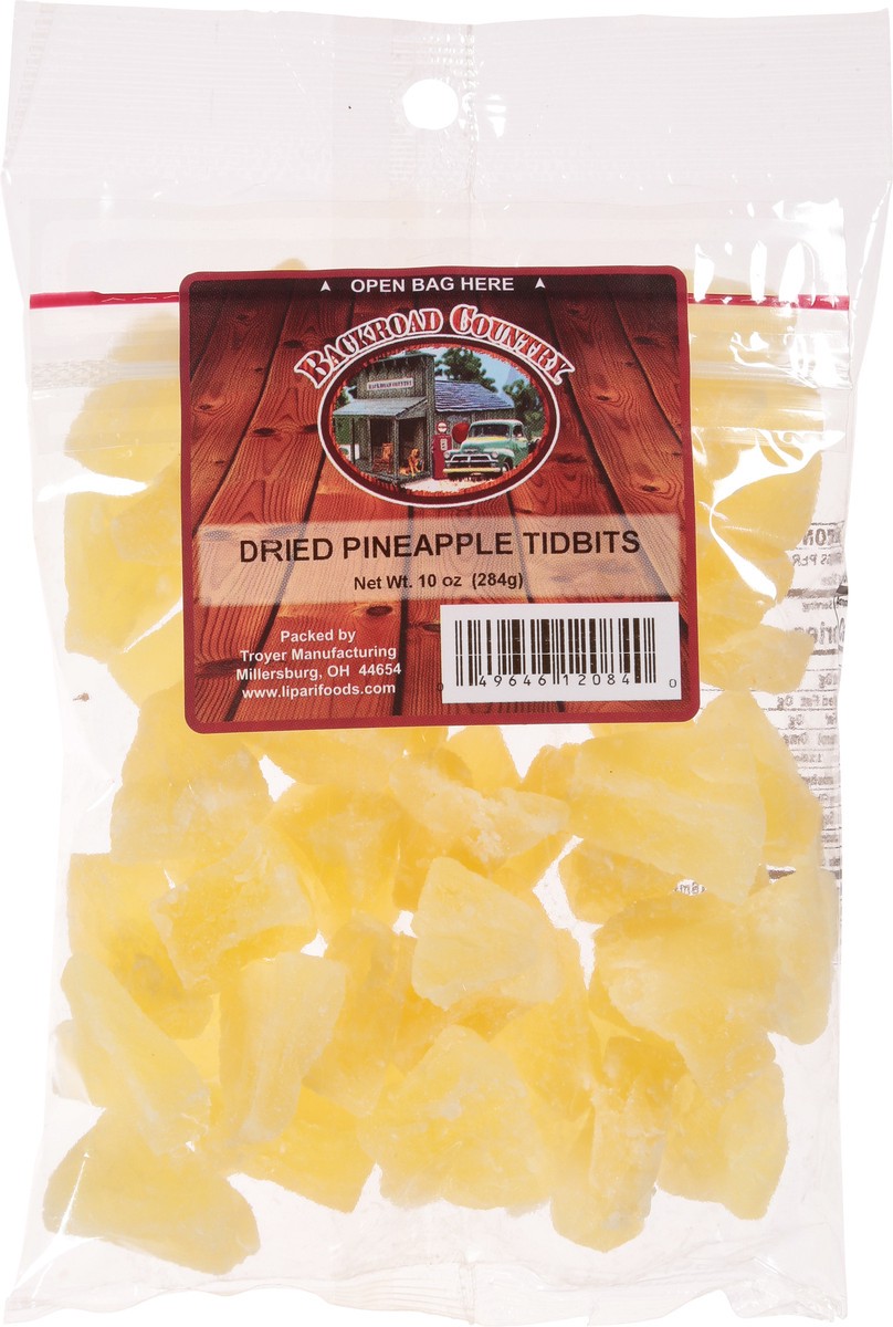slide 2 of 9, Backroad Country Dried Pineapple Tidbits 10 oz, 1 ct