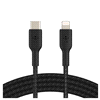 slide 10 of 13, Belkin BoostCharge 6.6 Feet USB-C Cable with Lightning Connector 1 ea, 1 ct