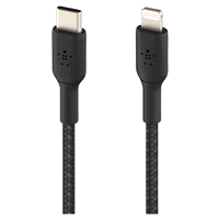 slide 9 of 13, Belkin BoostCharge 6.6 Feet USB-C Cable with Lightning Connector 1 ea, 1 ct