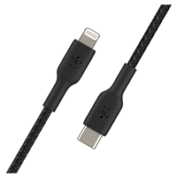 slide 12 of 13, Belkin BoostCharge 6.6 Feet USB-C Cable with Lightning Connector 1 ea, 1 ct