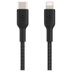 Belkin BoostCharge 6.6 Feet USB-C Cable with Lightning Connector 1 ea