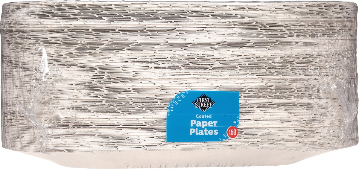slide 2 of 11, First Street 9 Inch Paper Plate, 150 ct