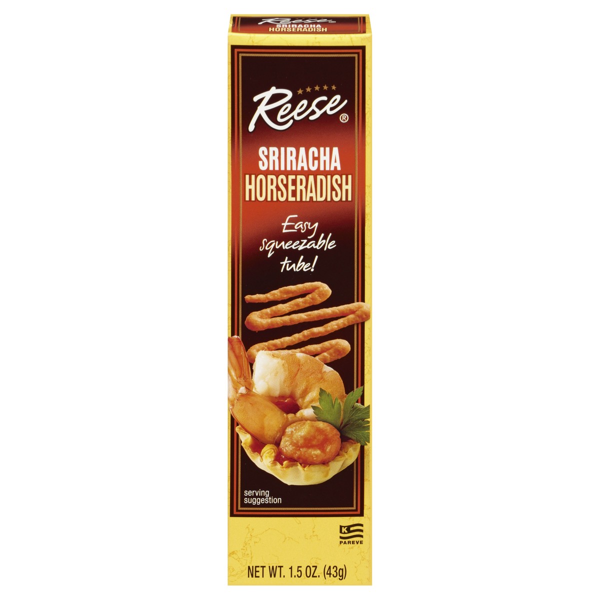 slide 1 of 10, Reese Sriracha Horseradish 1.5 oz, 1.5 oz