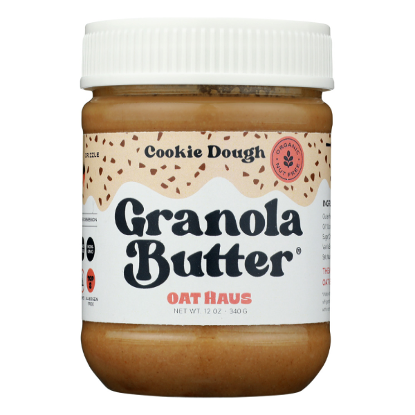 slide 1 of 1, Oat Haus Cookie Dough Granola Butter 12 oz, 12 oz