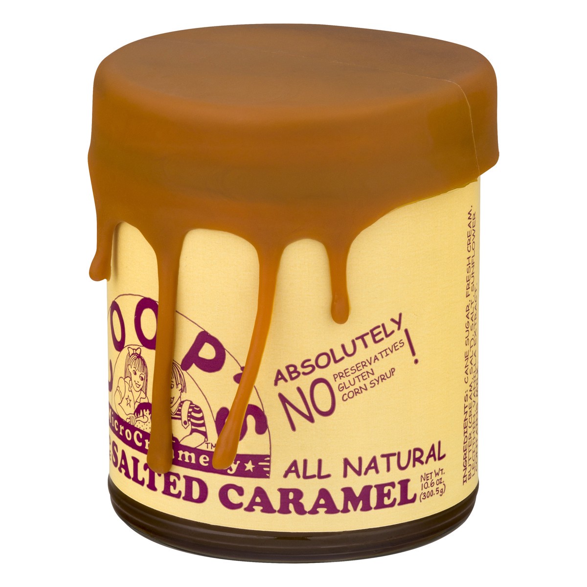 slide 4 of 9, Coop's Salted Caramel 10 oz, 10 oz