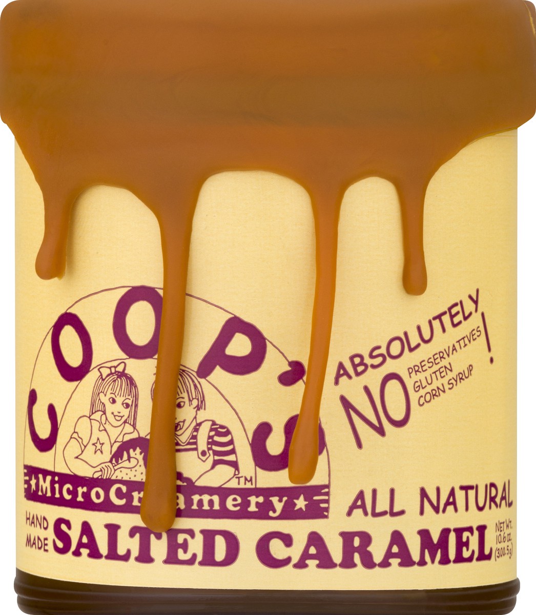 slide 2 of 9, Coop's Salted Caramel 10 oz, 10 oz