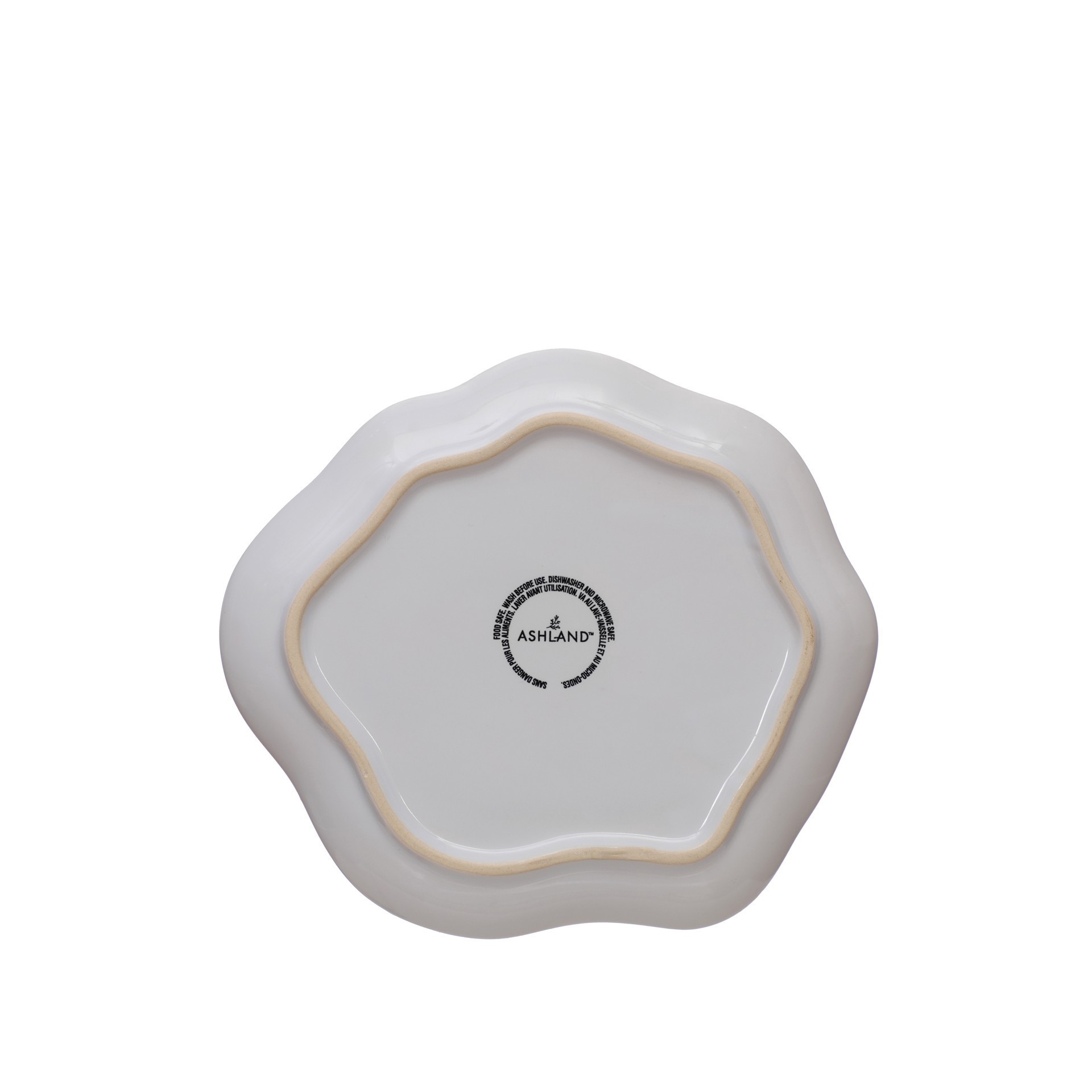 slide 3 of 3, 7.25" Ceramic Egg Plate By Ashland, 7.25 in