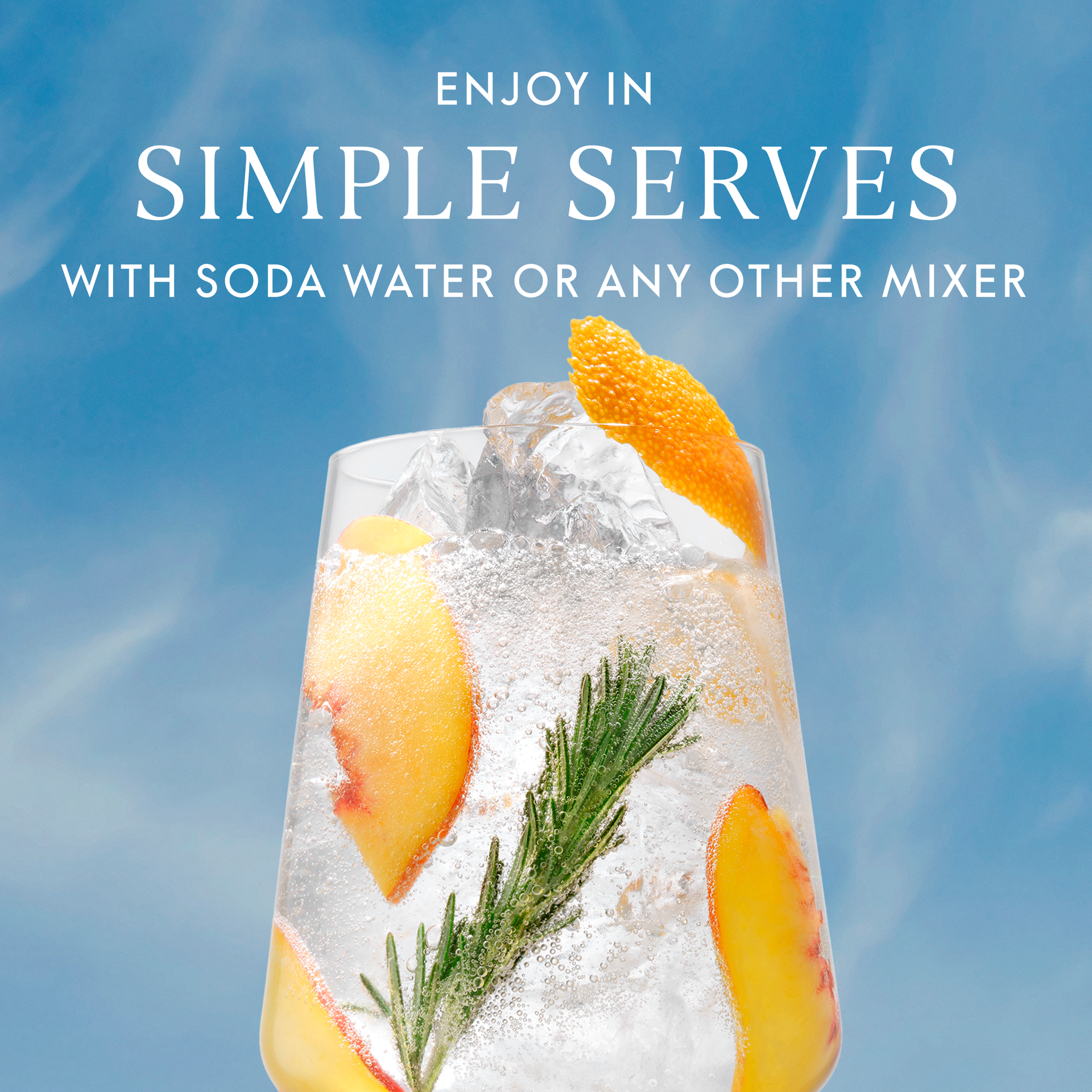 slide 2 of 5, 
Grey Goose Grey Goose Essences White Peach And Rosemary Vodka With Natural Flavors 30% 100Cl/1L, 1 liter
