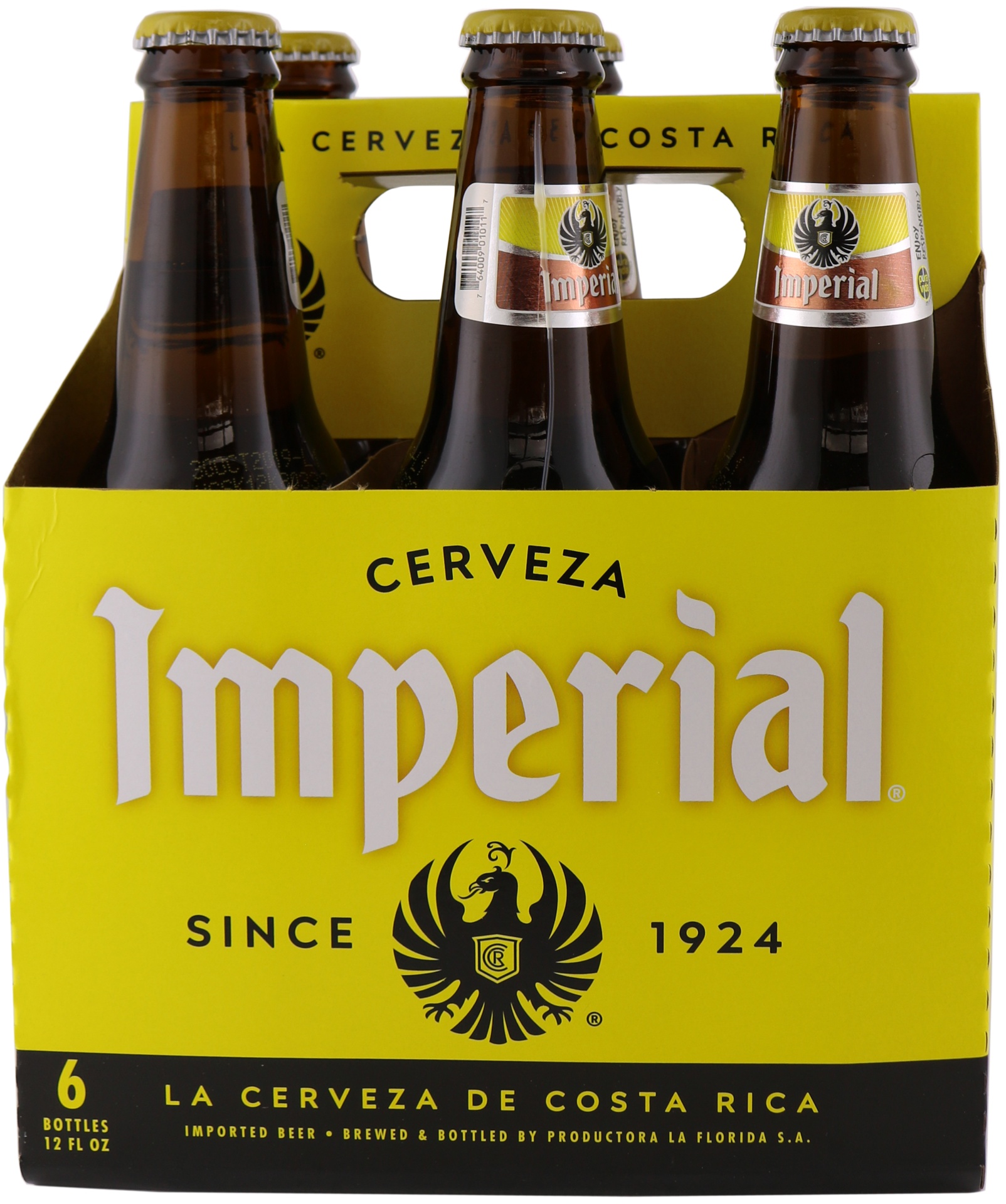 slide 1 of 1, Imperial Cerveza Beer Bottles, 6 ct; 12 oz