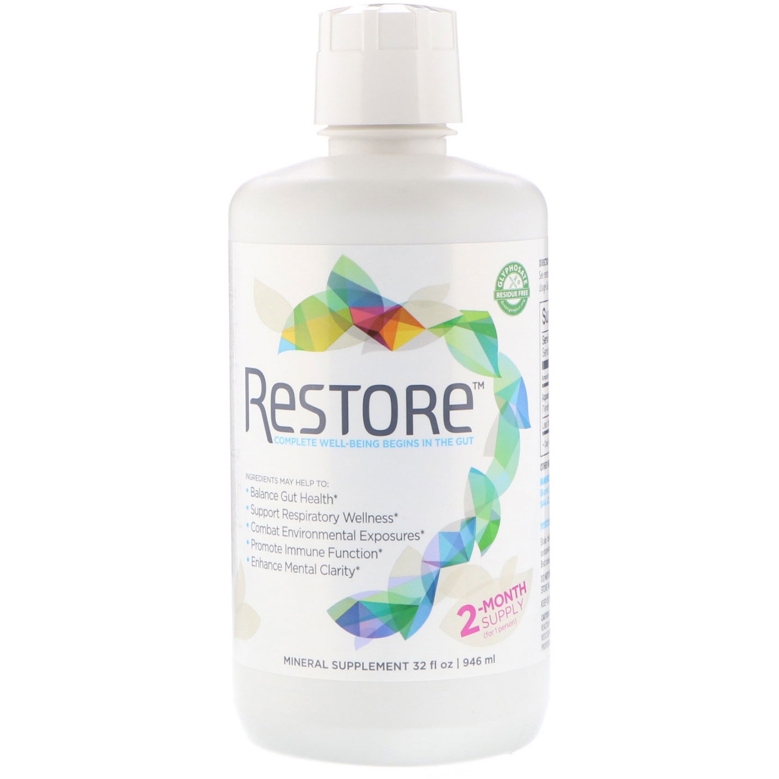 slide 1 of 1, Restore Mineral Supplement, 32 fl oz