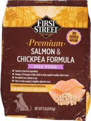 First Street Fs Prem Salmon & Chickpea Dog Food