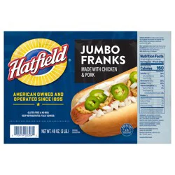 Hatfield Jumbo Franks, 48oz