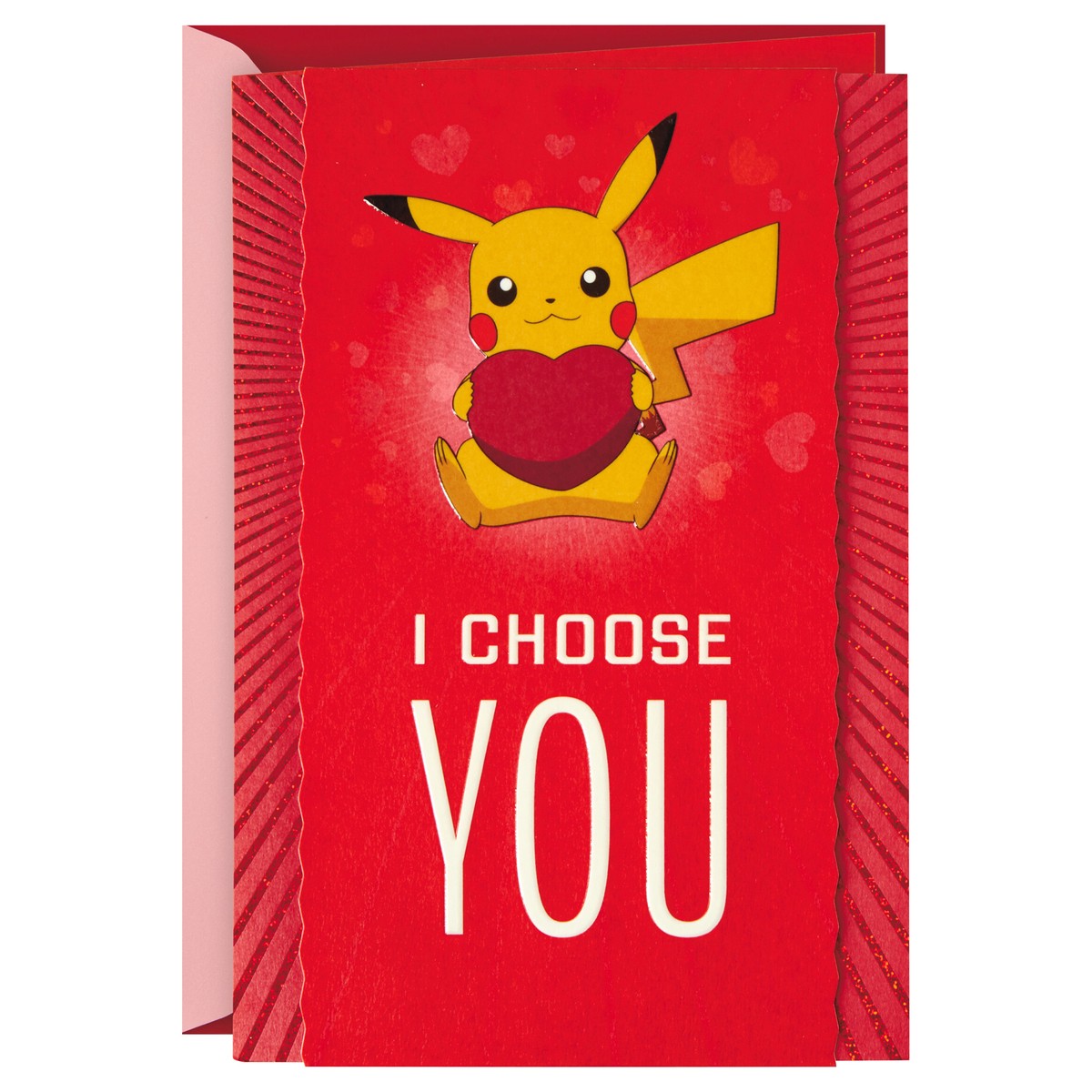 slide 1 of 8, Hallmark Love Card Pokemon Anniversary Card 1 ea, 0.7 oz