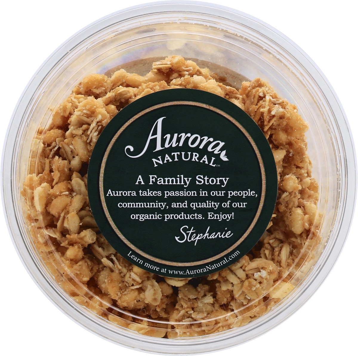 slide 9 of 9, Aurora Natural Nat Organic Vanilla Crunch Gra, 13.5 oz