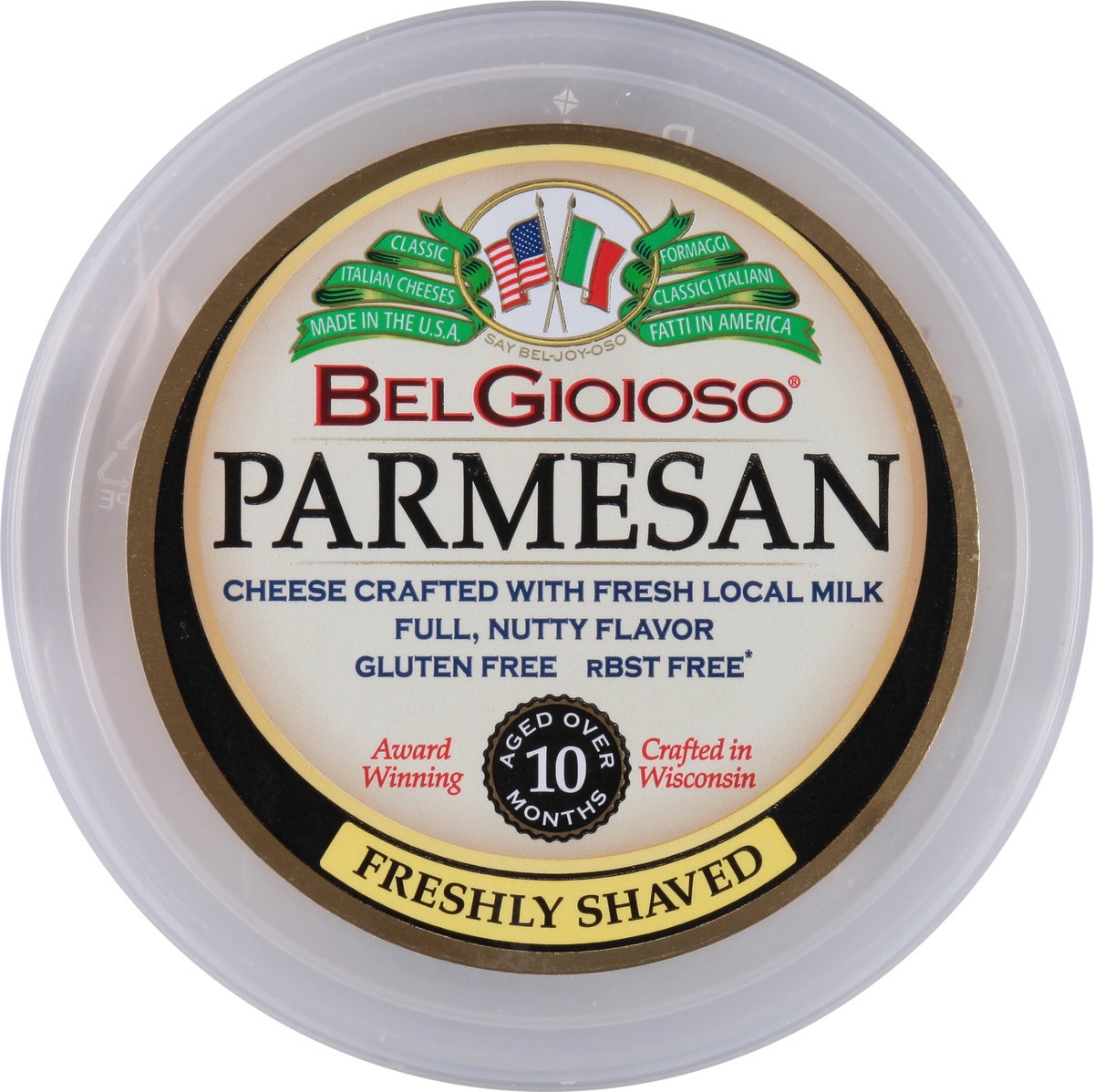 slide 9 of 9, BelGioioso Shaved Parmesan Cheese, 5 oz