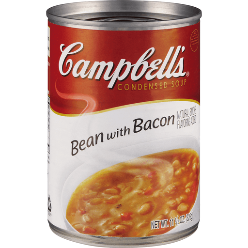 slide 3 of 9, Campbell's Condensed Bean With Bacon Soup, 11.5 oz