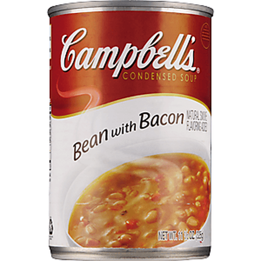 slide 2 of 9, Campbell's Condensed Bean With Bacon Soup, 11.5 oz