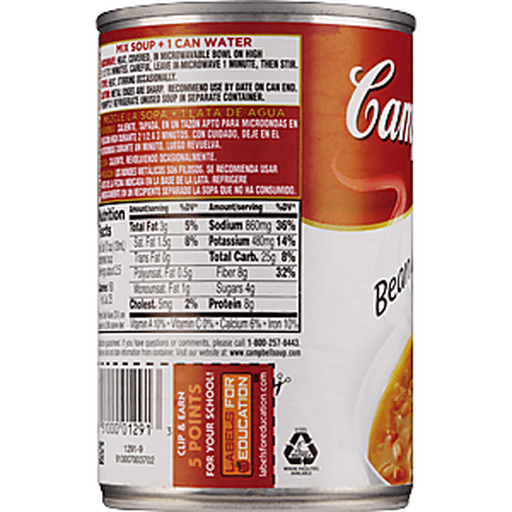 Campbell's Condensed Bean With Bacon Soup Shipt