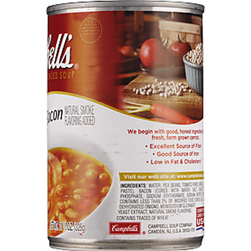 slide 6 of 9, Campbell's Condensed Bean With Bacon Soup, 11.5 oz