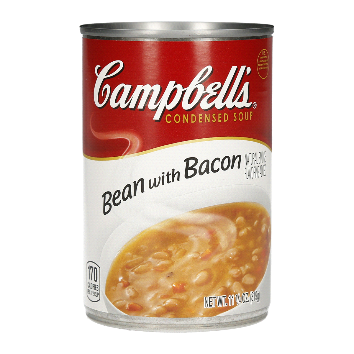 slide 1 of 1, Campbell's Condensed Bean With Bacon Soup, 11.5 oz