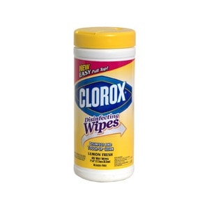 slide 1 of 1, Clorox Disinfecting Wipes Crisp Lemon, 35 ct