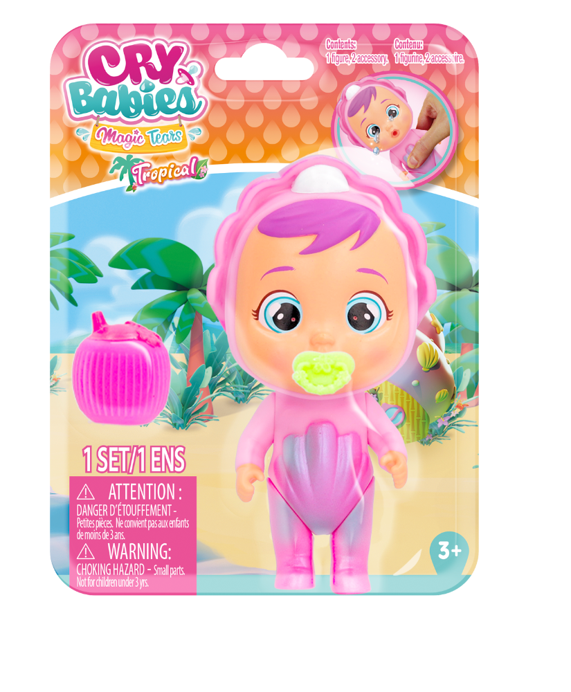 slide 1 of 1, Cry Babies Magic Tears Shiny Shells Coraline, 1 ct