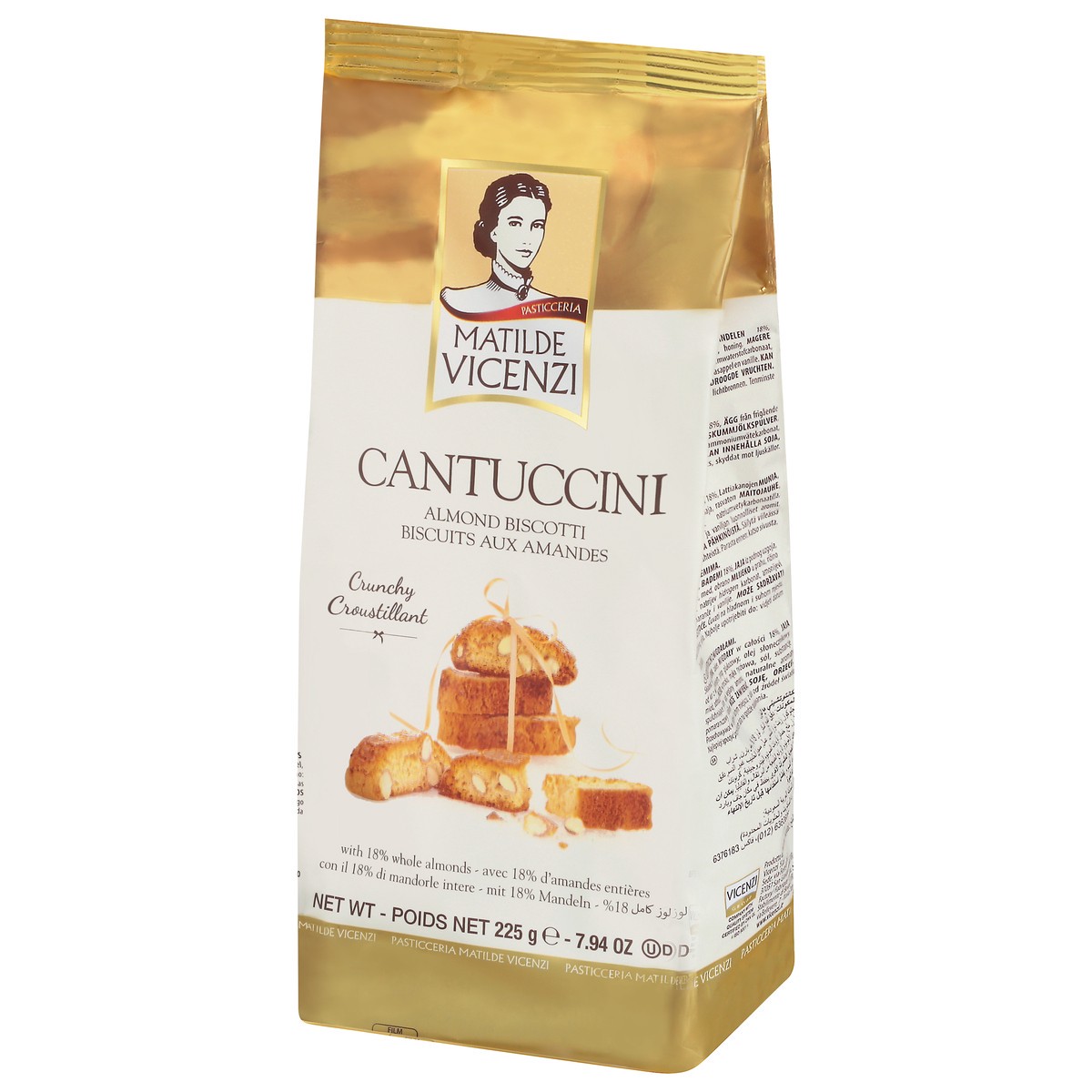 slide 5 of 11, Matilde Vicenzi Cantuccini Almond Biscuits 225 g, 225 gram