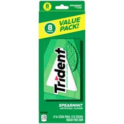 Trident 8Pk Spearmint 112Pc