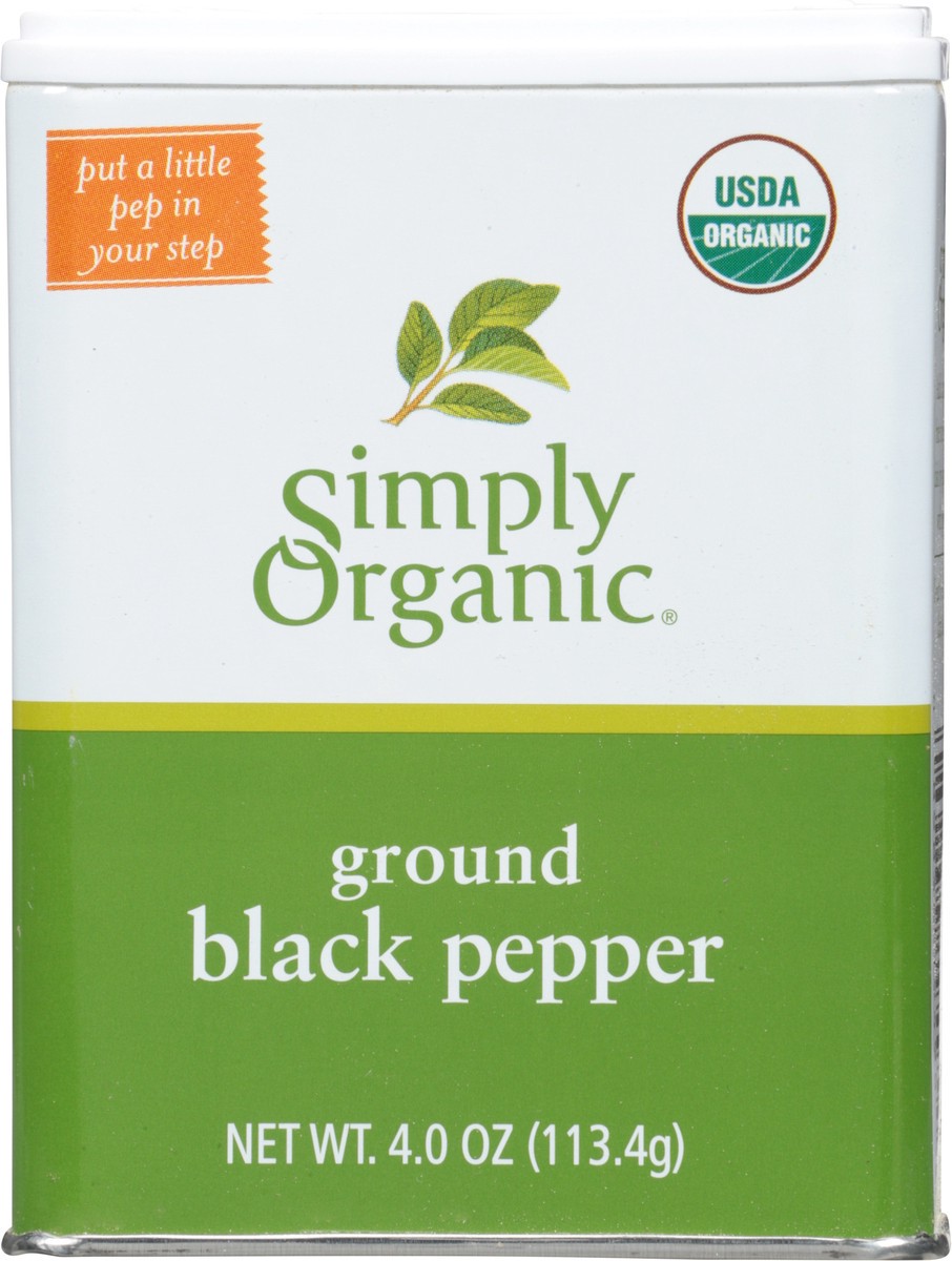 slide 2 of 13, Simply Organic Ground Black Pepper, 4 oz