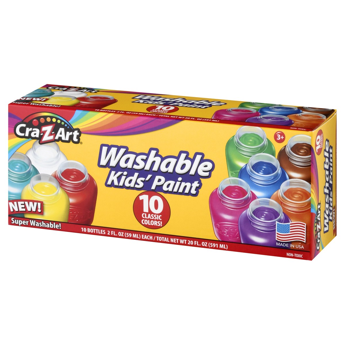 slide 9 of 9, Cra-Z-Art Poster Paint Pots, 10 ct; 2 oz