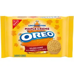 OREO Golden Maple Creme Sandwich Cookies, 12.2 oz