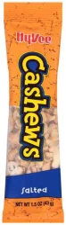 Hy-vee Salted Halves & Pieces Cashews