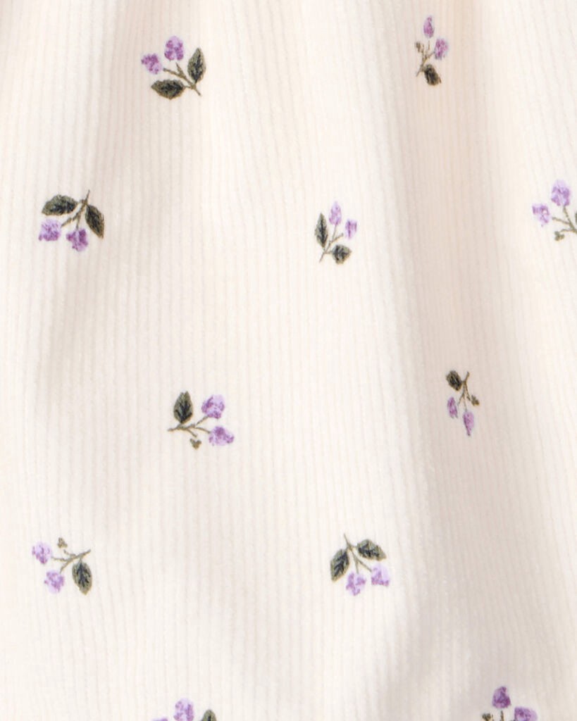 slide 4 of 5, Carter's Carters Baby Girl 3-Piece Floral Long-Sleeve Dress Set - White Ivory 12M, 3 pc