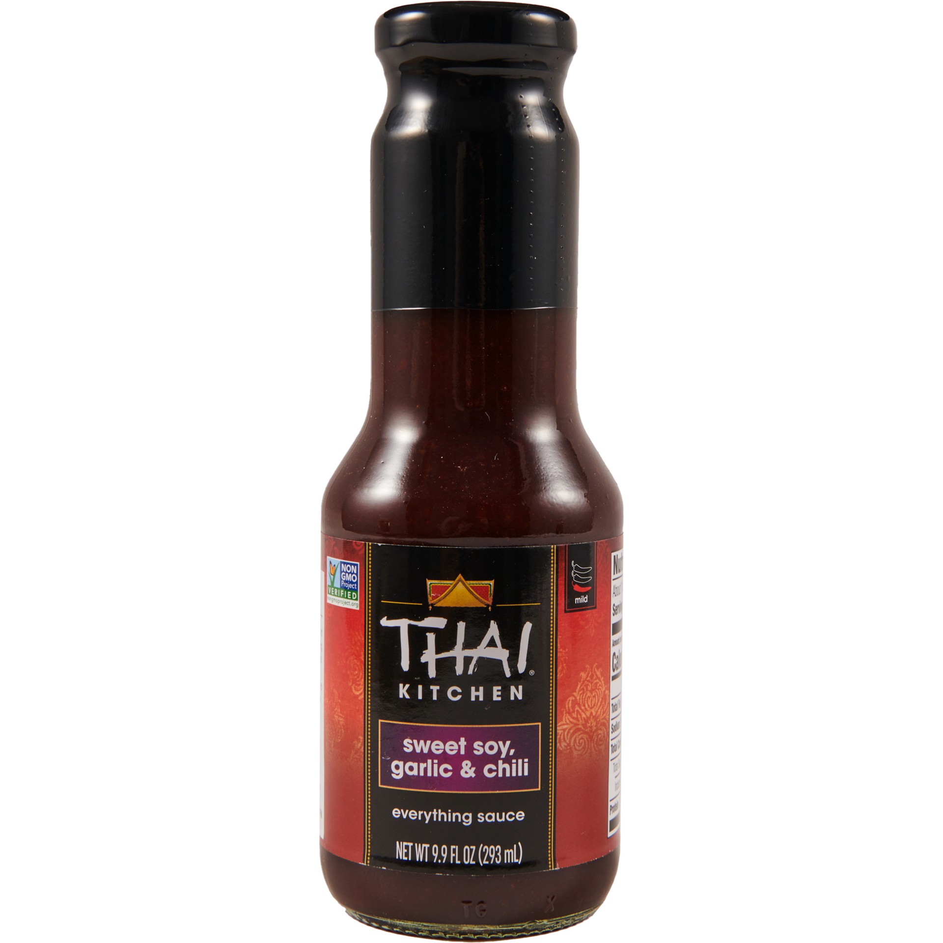 slide 1 of 14, Thai Kitchen Sweet Soy Garlic & Chili Everything Sauce, 9.900 fl oz, 9.90 fl oz