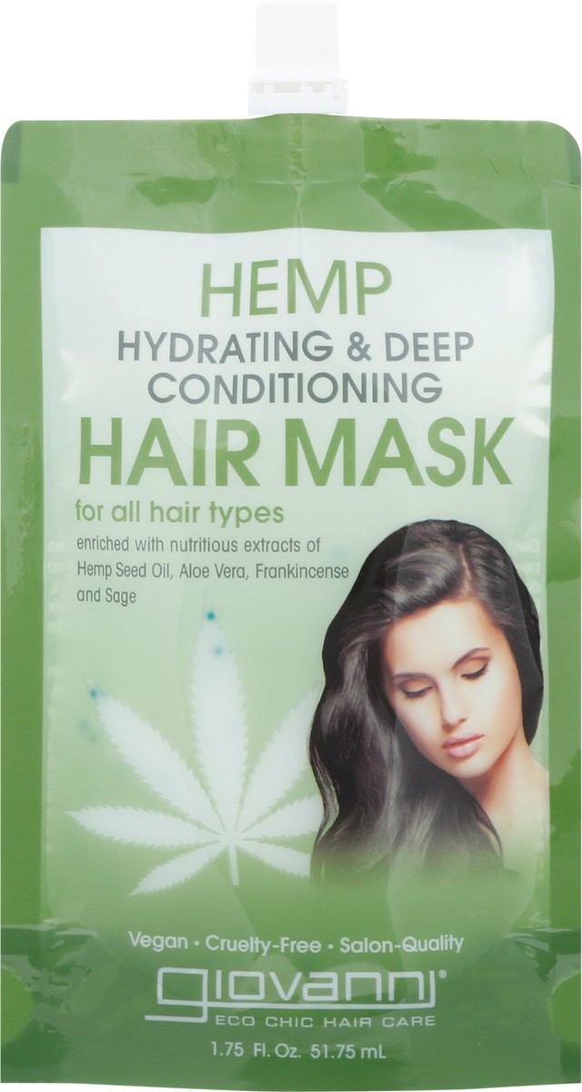 slide 13 of 13, Giovanni Hemp Hydrating & Deep Conditioning Hair Mask, 1 ct