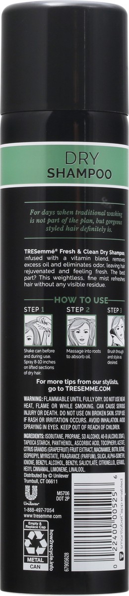 slide 3 of 12, TRESemmé Fresh & Clean Dry Shampoo Fresh Bouquet, 7.3 oz, 7.3 oz