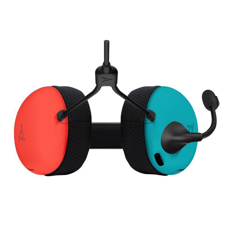 slide 4 of 10, PDP LVL 40 Wired Gaming Headset for Nintendo Switch - Blue/Red, 1 ct