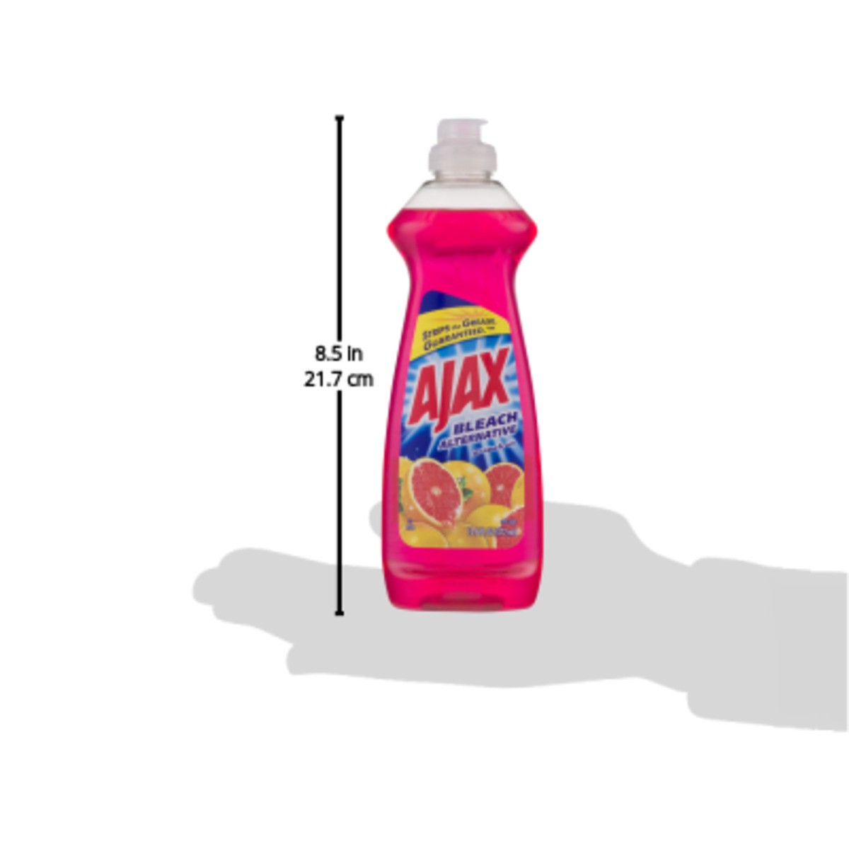 slide 3 of 9, Ajax Ultra Dish Liquid, Bleach Alternative, Grapefruit, 12.6 oz