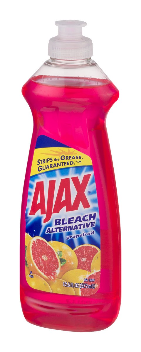 slide 4 of 9, Ajax Ultra Dish Liquid, Bleach Alternative, Grapefruit, 12.6 oz